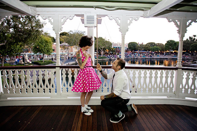 Disneyland Engagement Shoot - Lacey and Paco