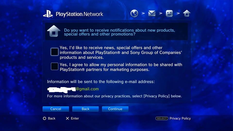 Cara membuat account PSN gratis PS3 (Sign Up PSN PS3)