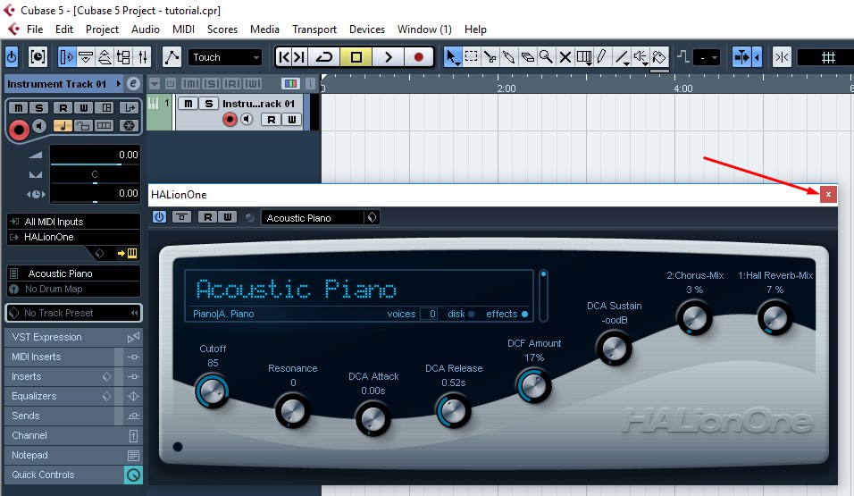 Cara Menggunakan Virtual Keyboard di Cubase 5 blogshareguitar