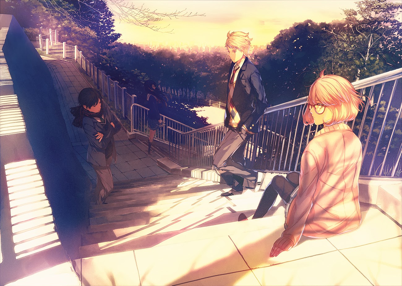 Ihate00 Critics : New Anime Review - Kyoukai no Kanata