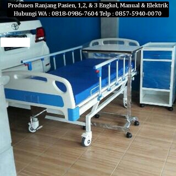 Harga tempat tidur besi rumah sakit. Harga bed pasien baru. Hubungi WA : 0818-0986-7604  Bed-pasien-platinum