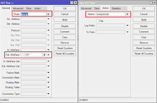 konfigurasi masquerading mikrotik