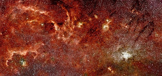 Milky Way Galaxy in the Infrared