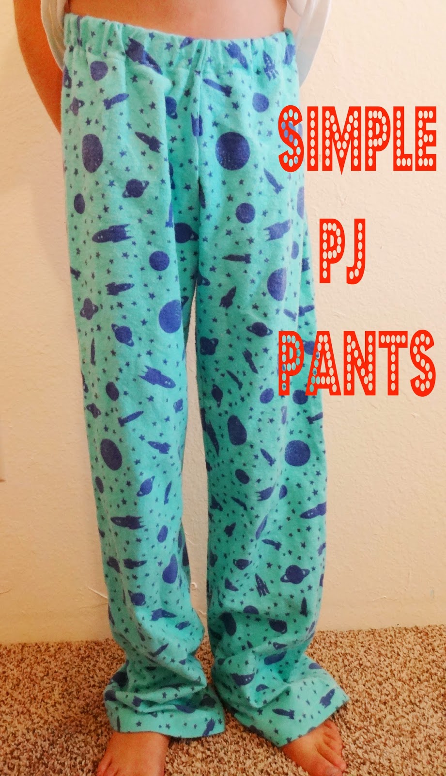 SeeMeSew: Simple PJ Pants Tutorial