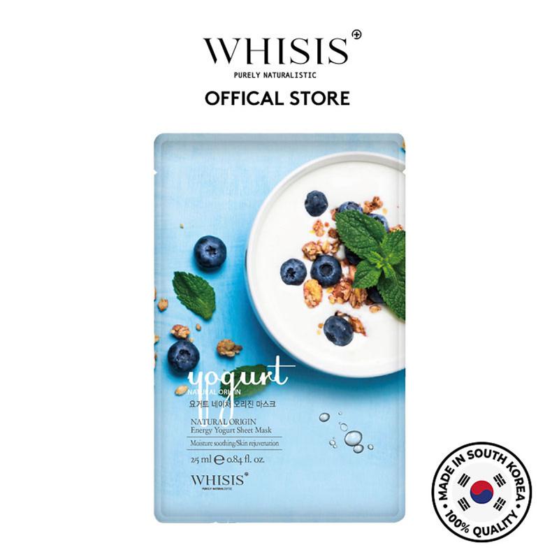 Mặt Nạ Sữa Chua WHISIS Nature Origin Energy Yogurt Sheet Mask 25ml