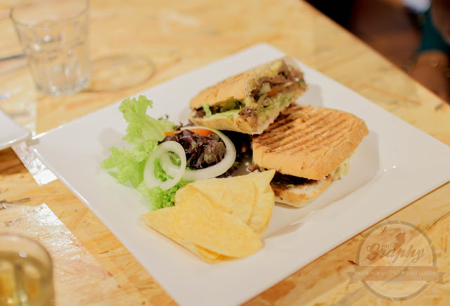 Menu Owlery Cafe - GRILLED BEEF STEAK SANDWICH