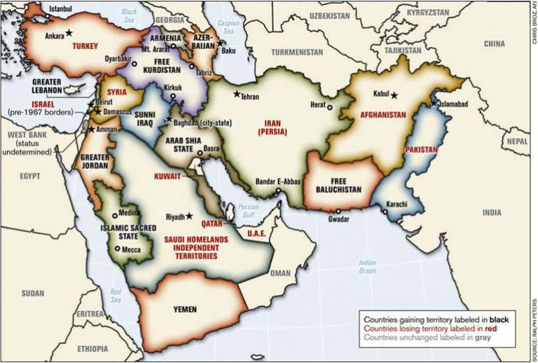 PÁGINA GLOBAL “Grande Israel” O Plano Sionista para o Médio Oriente