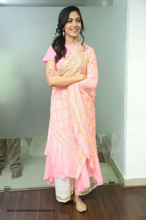 Ritu Varma stills at Keshava movie Interview