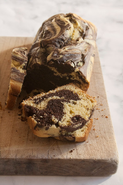 Plumcake marmorizzato al cacao, la ricetta senza burro