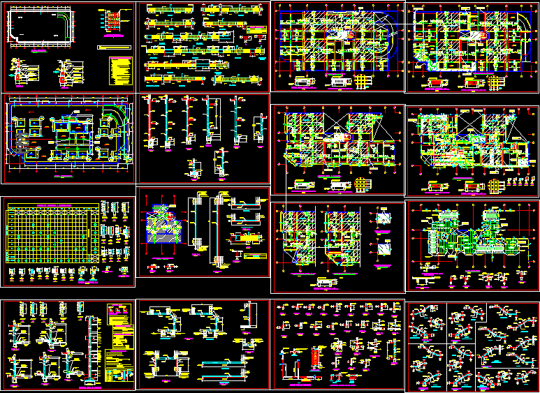 Bibliocad VIP Descargar Archivos Gratis: Diseño estructural de edificio