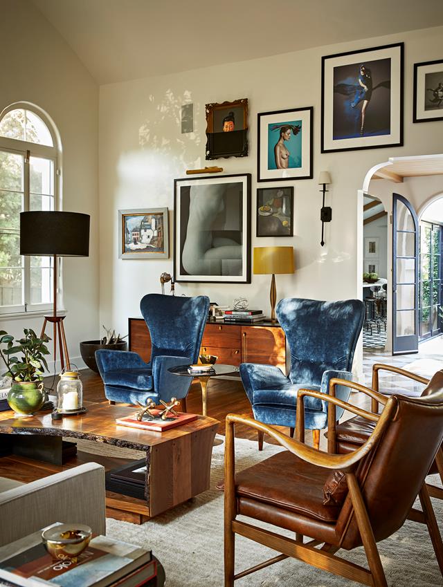 A 1920s Spanish colonial style home in Los Angeles