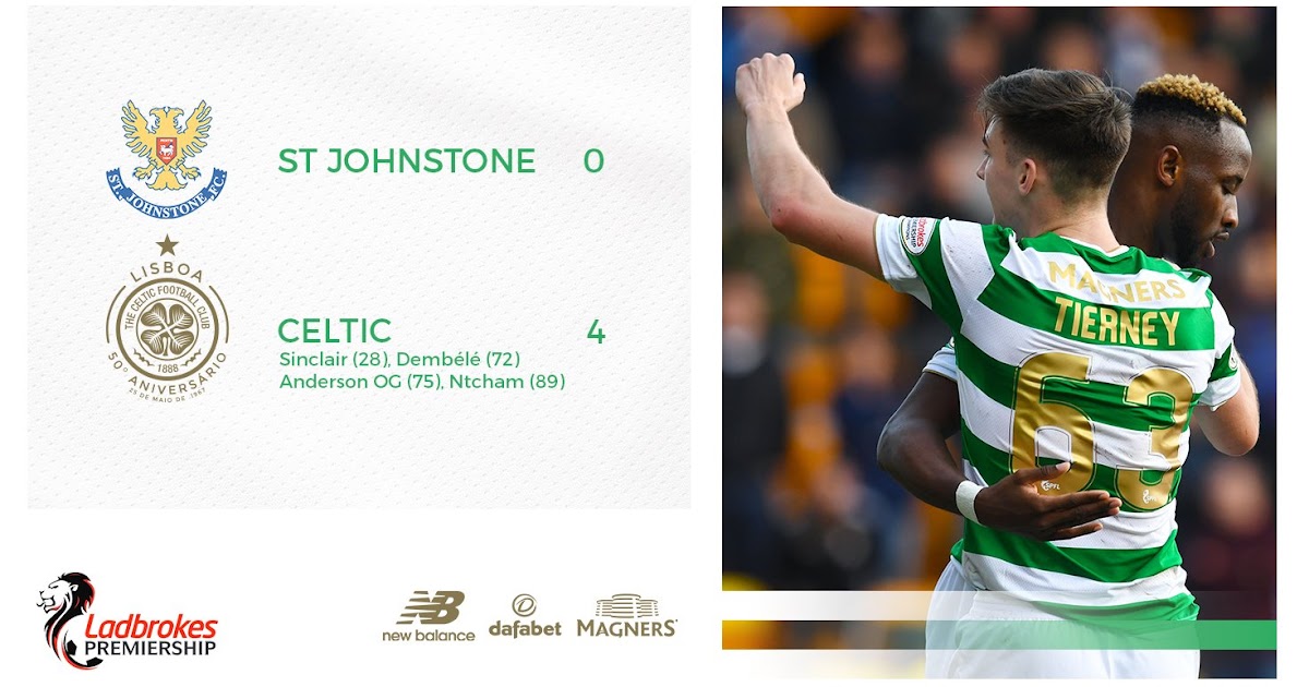 Celtic F.C. greek supporters St.Johnstone Celtic 0 4 [Σάββατο 4.11
