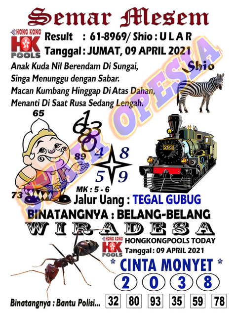 Syair Hk 9 April 2021 Kode Syair Sgp Syair Hk Syair Sydney 2021