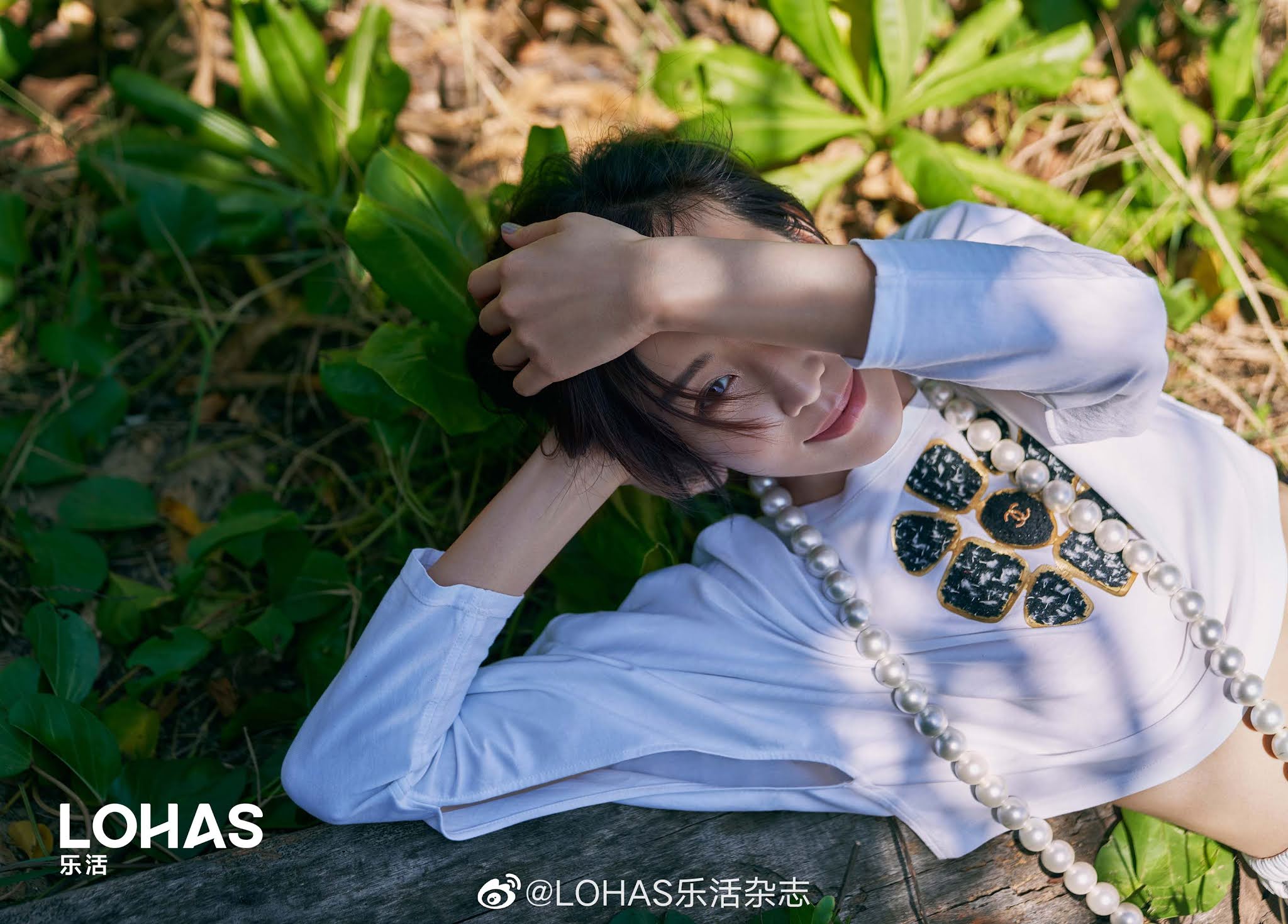 , Janine Chang poses for photo shoot