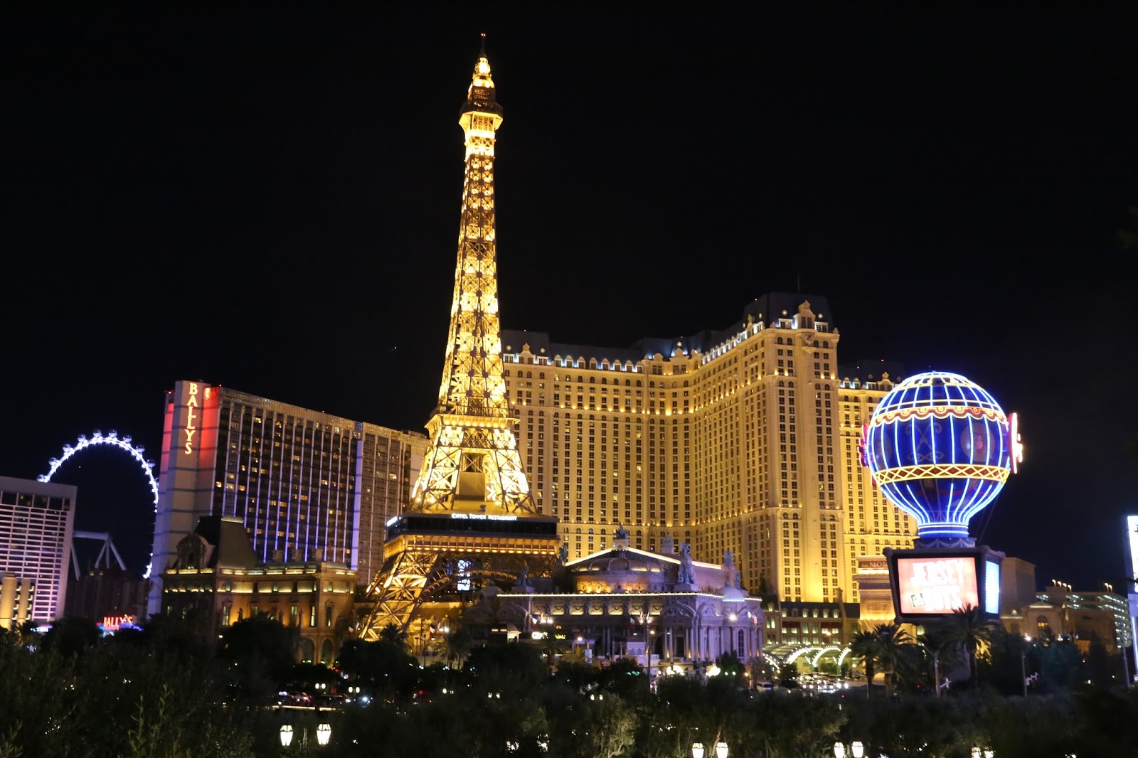 Лас вегас ночью