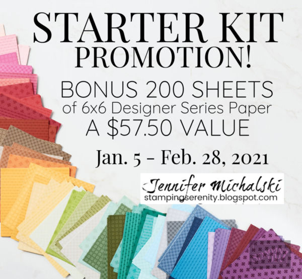 Stamping Serenity Stampin' Up! Starter Kit Deal