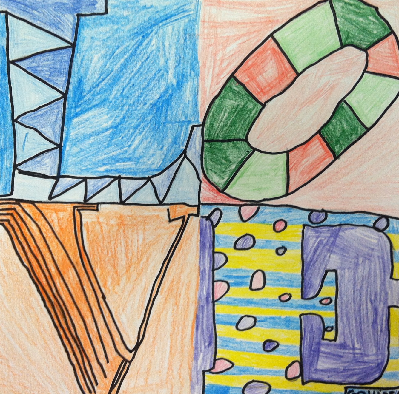 Third Level Drawing ART with Mrs. A: Third Grade