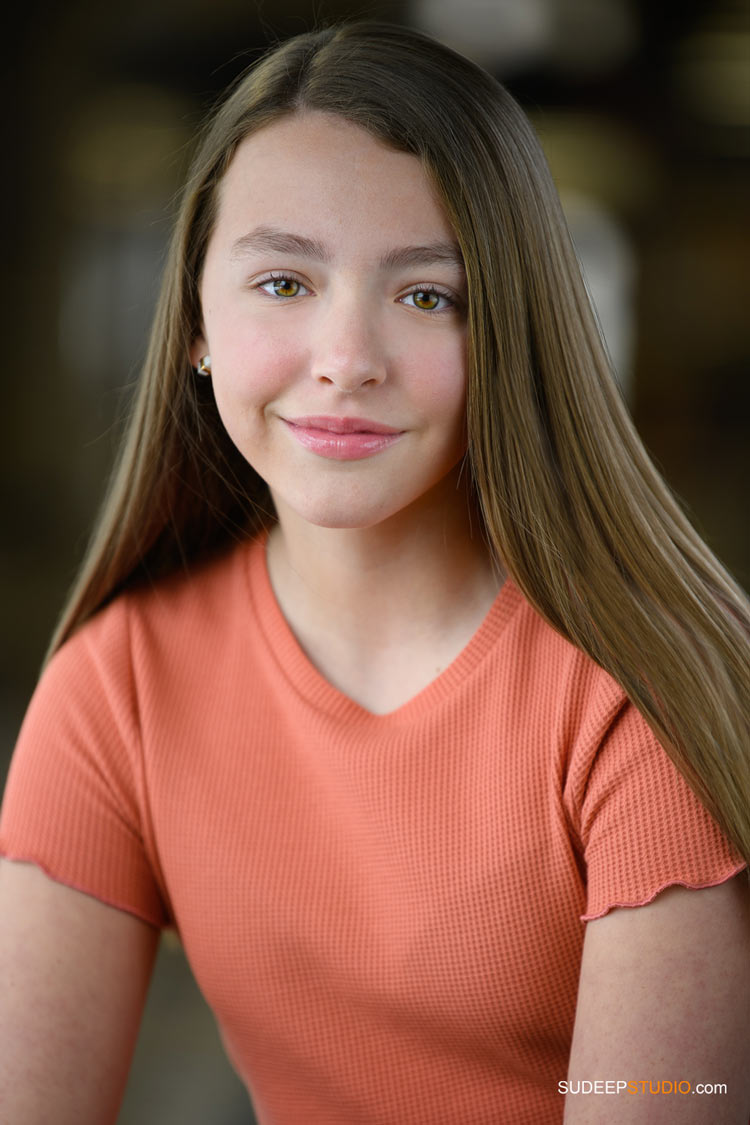 Youth Teen Actor Theater Headshots for Audition by Ann Arbor