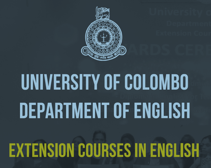 Extension Courses in English University of Colombo Teacher