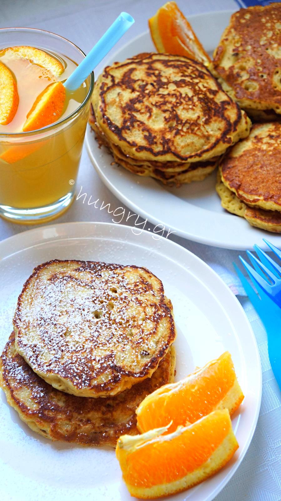 Kitchen Stories Orange & Oat Flakes Pancakes