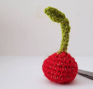 PATRON GRATIS CEREZA AMIGURUMI 46171 🍒