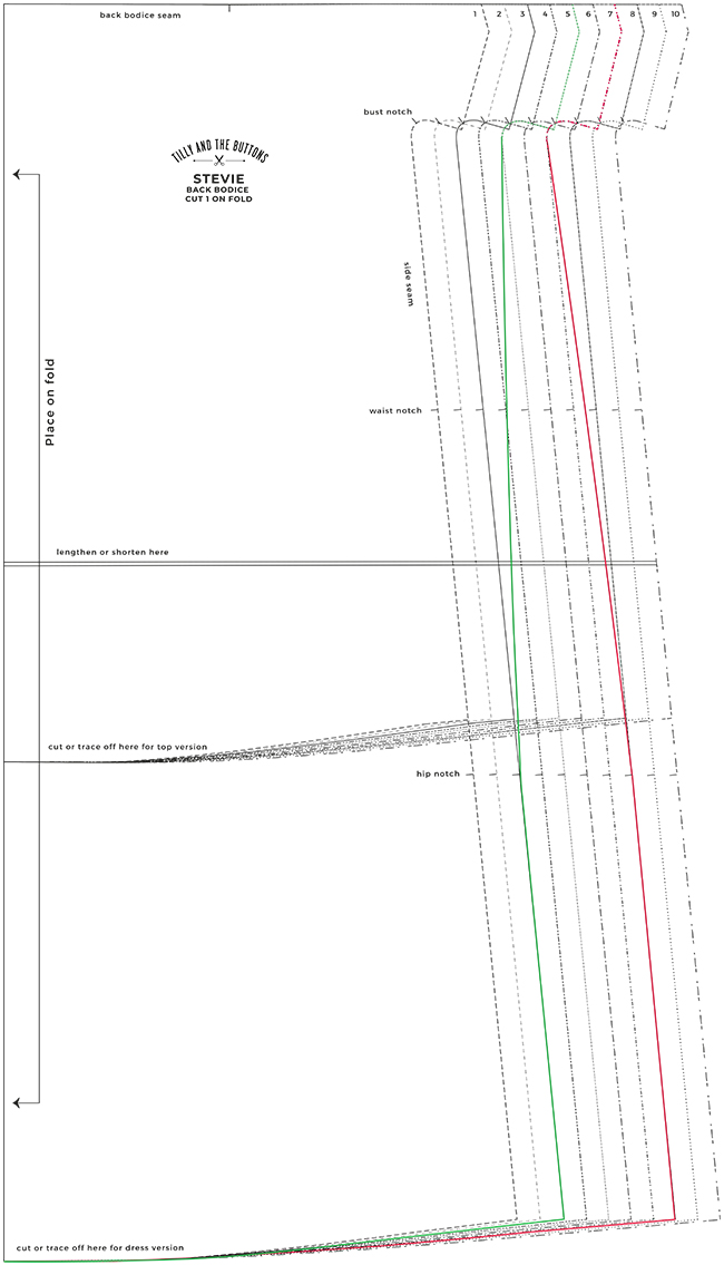 Fitting the Stevie top dress tunic sewing pattern - Tilly and the Buttons