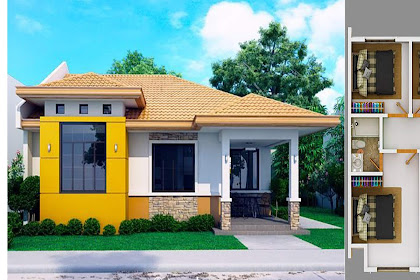 Stupefying Gallery Of bungalow floor plan modern house design