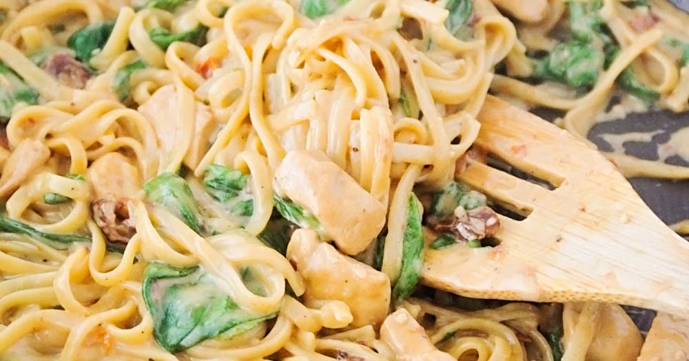 The Baker Upstairs One Pot Chicken Florentine Pasta + 23 Amazing Pasta