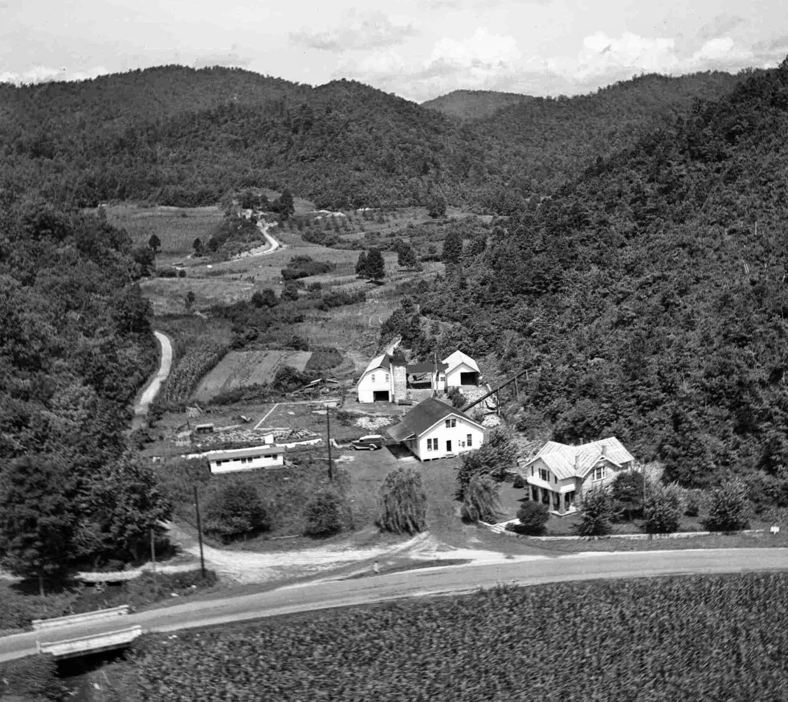 The Rowell Bosse North Carolina Room Cherryfield Landmarks Include