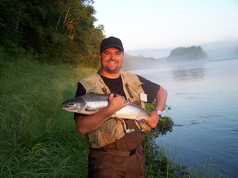 Rod's Miramichi Fishing Reports Miramichi River levels are good for August