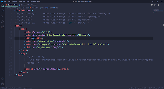 Create Your Own Boilerplate In Vs Code Visual Studio Code English - Vrogue