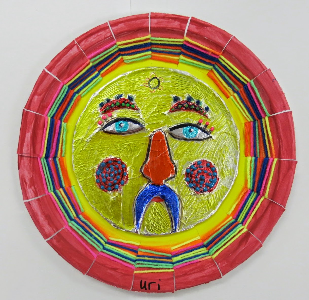 Sun And Moon Mexican Art