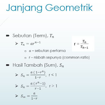 MATEMATIK TAMBAHAN SPM: JANJANG | PROGRESSIONS