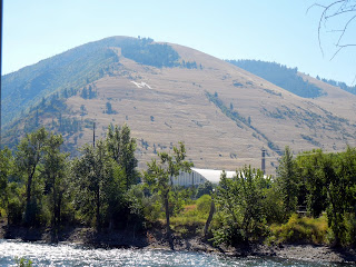 We hiked to the M on the hillside of Missoula, Montana