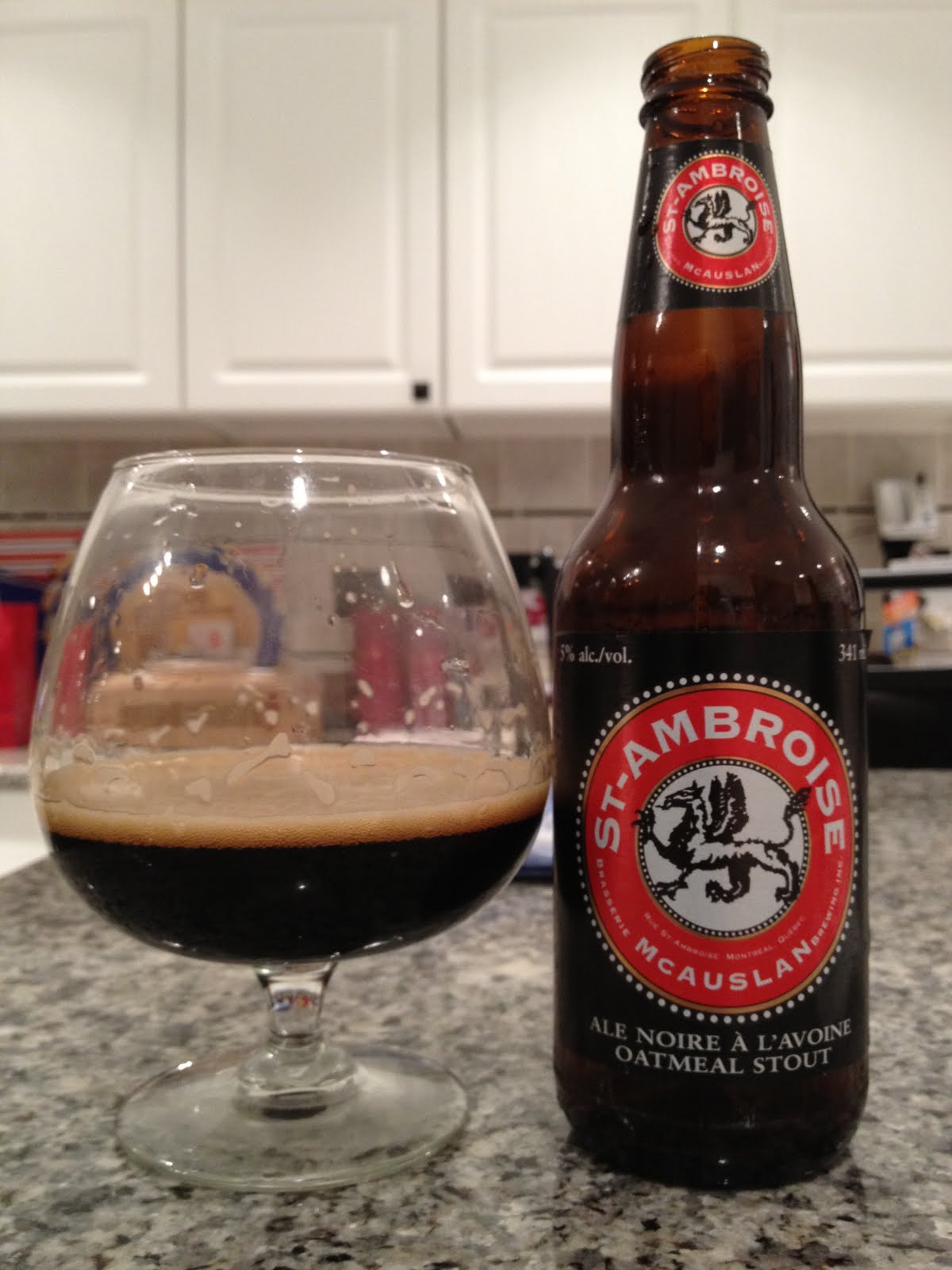 SaBEERmetrics Beer Review StAmbroise Oatmeal Stout