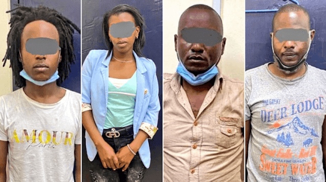 Dating site luring suspects in Ruaka names