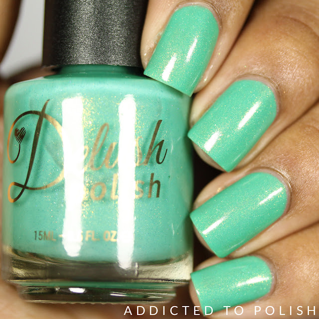 Delush Polish Splash Me If You Can Nautical by Nature Swatches and Review