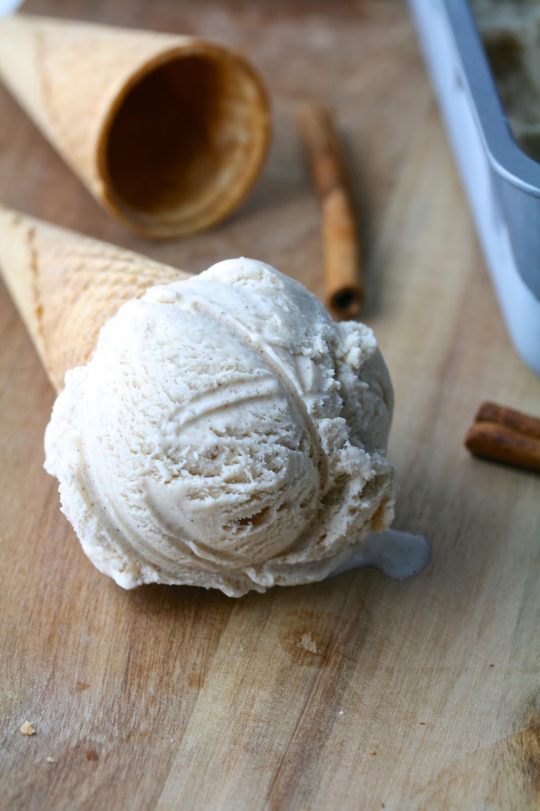 Oregon Transplant Homemade Cinnamon Ice Cream