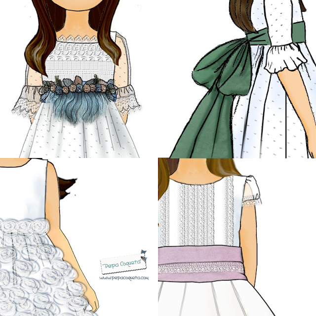 dibujos personalizados comunión