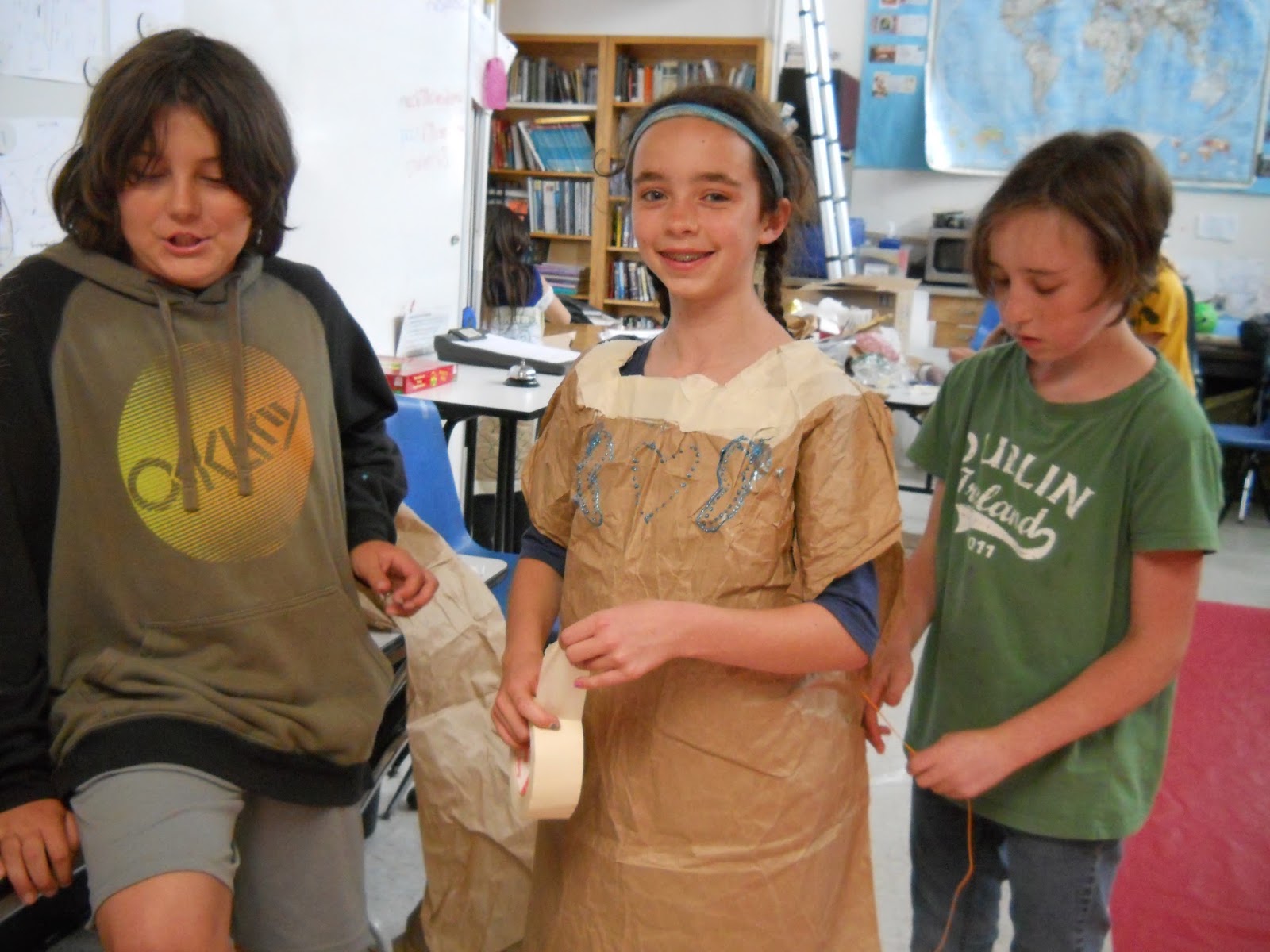 PCCS Art Runway Fashion Show featuring unusual materials