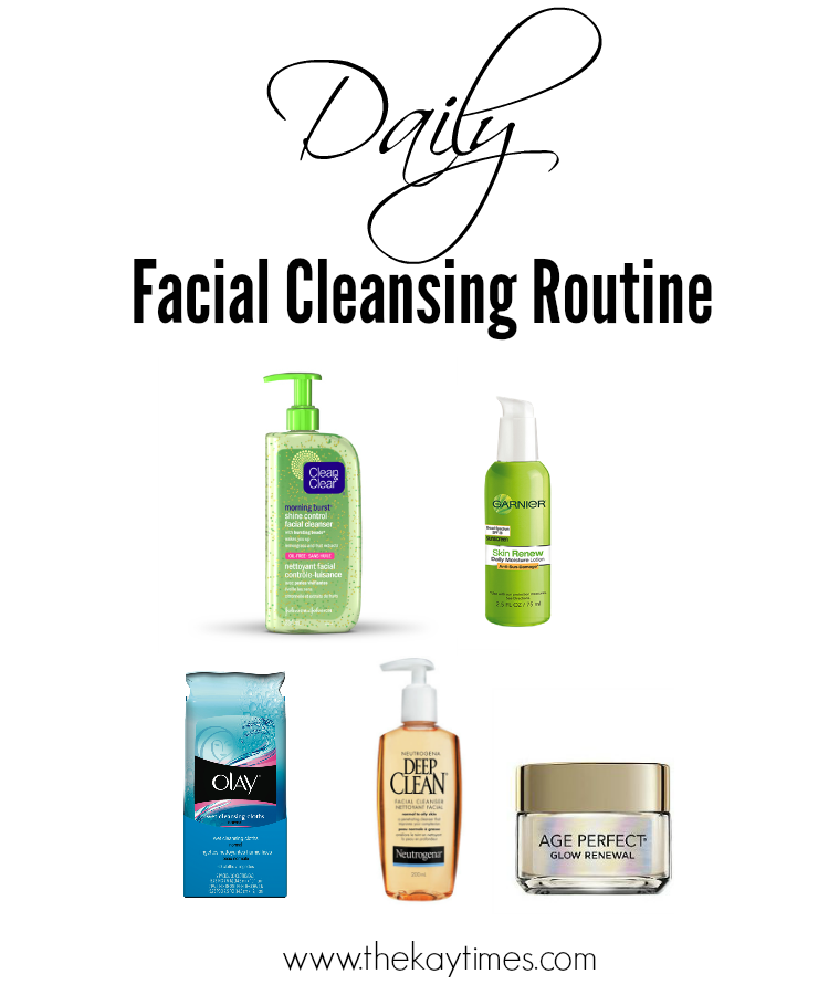 face cleansing regimen