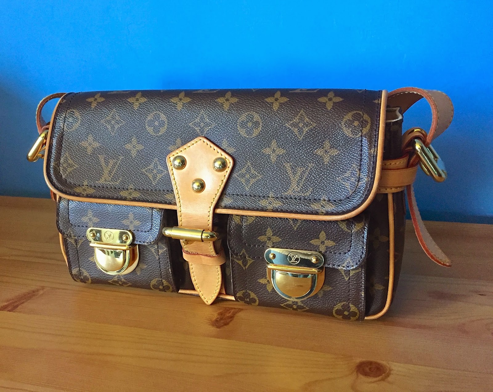 Introducing Maxwell Scott Bags | My beloved Louis Vuitton handbag that I've owned for years.