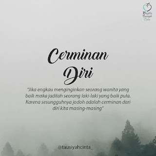 Status wa cerminan hati