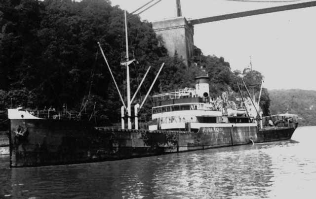 British freighter Jessie Maersk, sunk on 7 February 1942 worldwartwo.filminspector.com