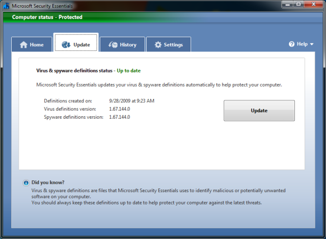 microsoft essential security 64 bit windows 7