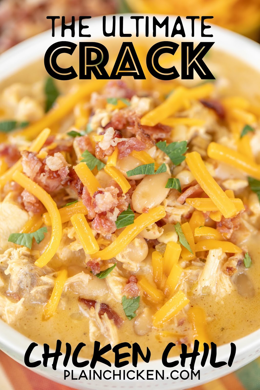 The Ultimate Crack Chicken Chili Plain Chicken®