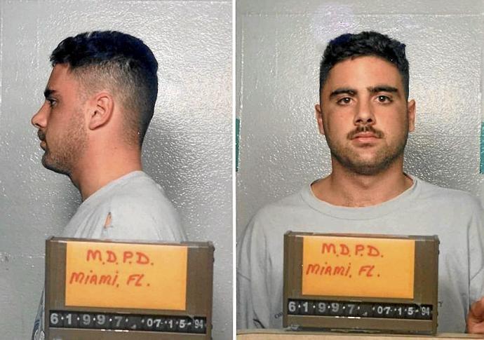 Pablo Ibar County jail Mug Shot 1994.