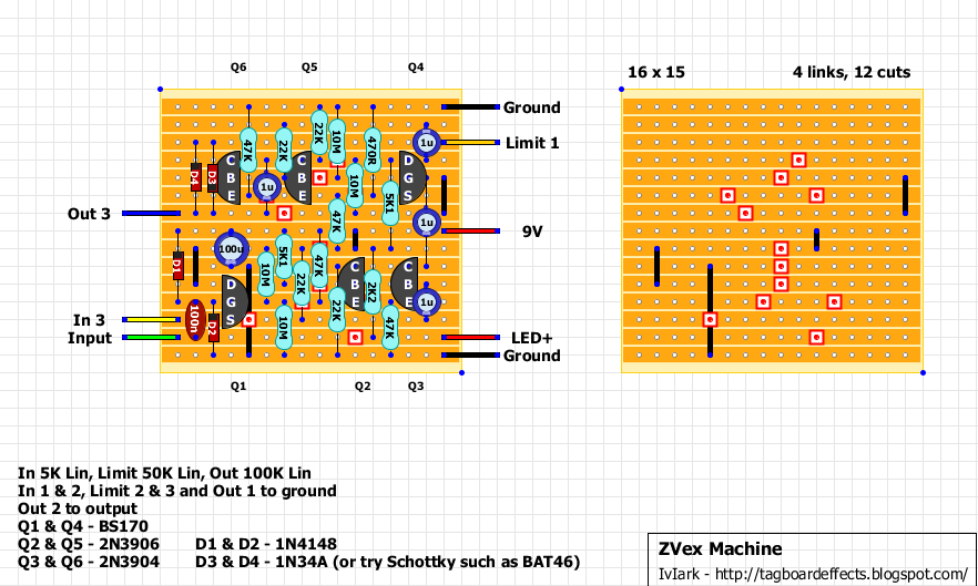 Guitar FX Layouts: ZVex Machine