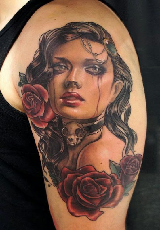 45 Awesome Portrait Tattoo Designs | Cuded