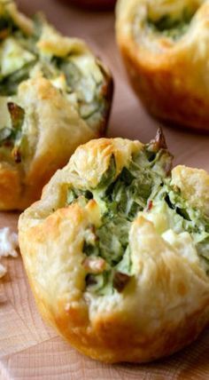 spinach cheese puffs More